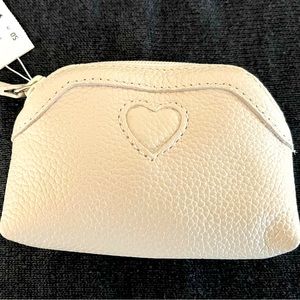 Bright Leather Coin Purse. NWT